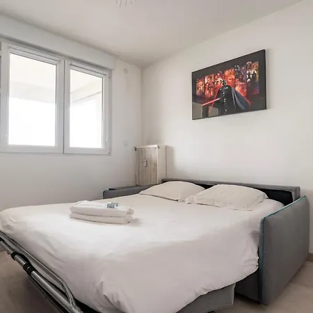 Apartment Chez Lea - Famille, Parking, Balneo - 15min Centre Strasbourg